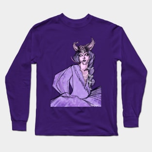 Gothic Swan Princess Long Sleeve T-Shirt